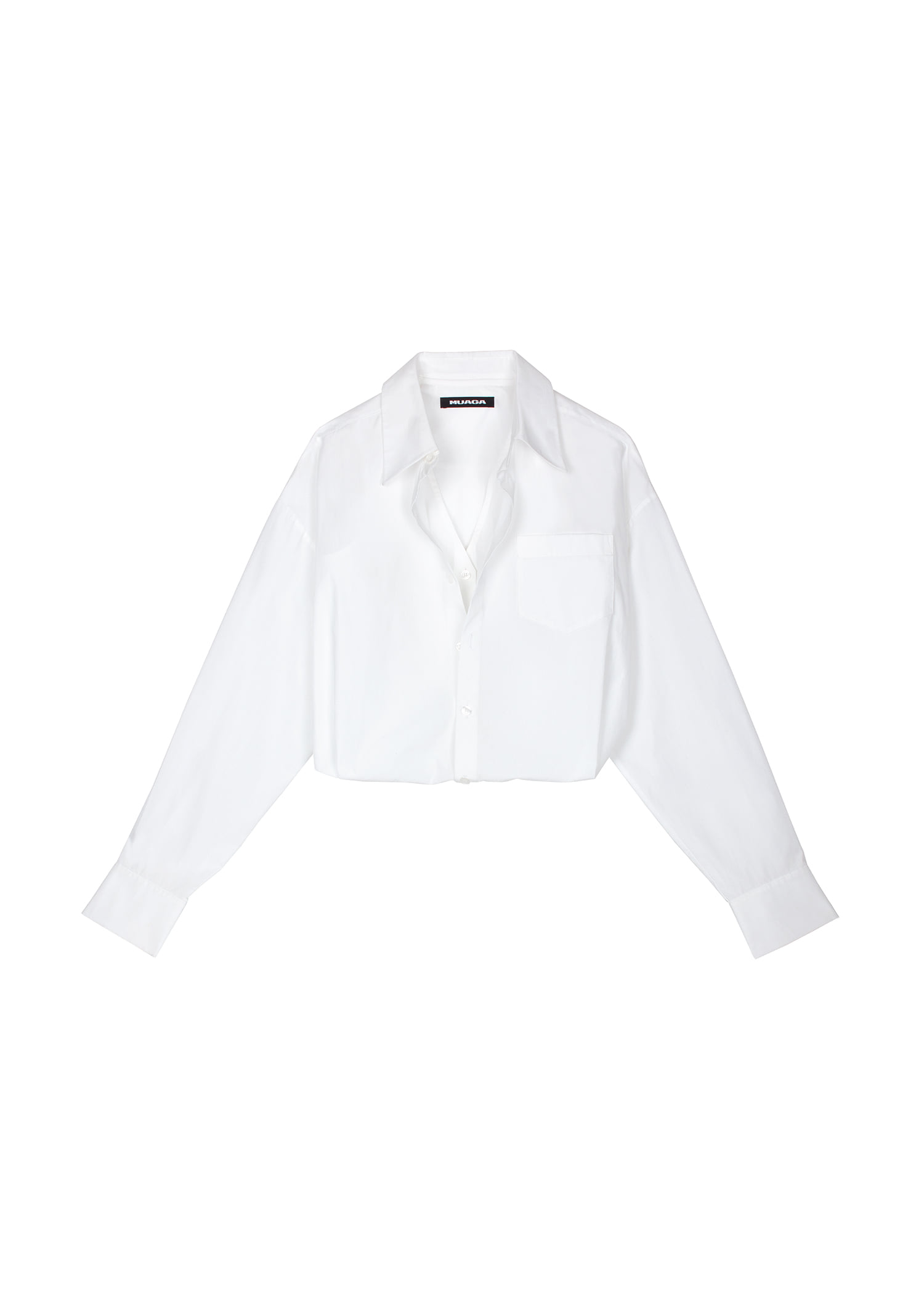 Layered shirts (White)