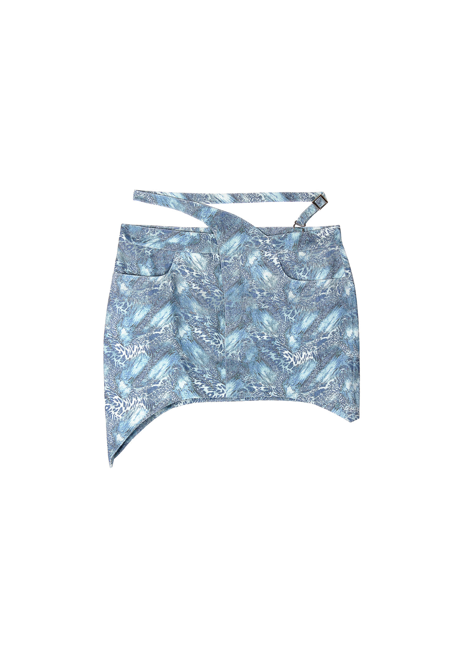 Warp Belt Skirt (Blue)